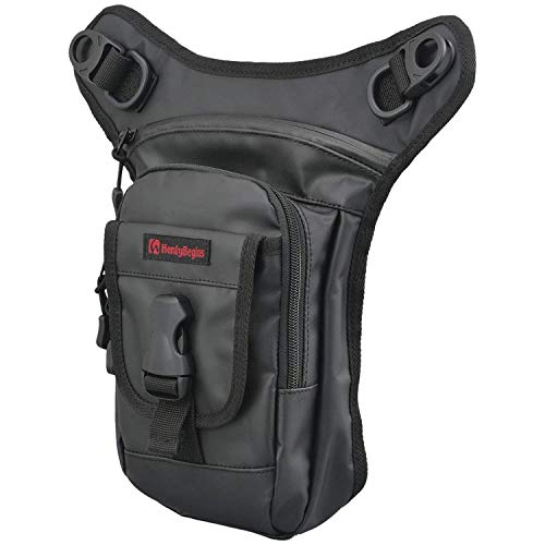 ヘンリービギンズ(Henly Begins) デイトナ バイク用 レッグバッグ 1L ターポリン 長