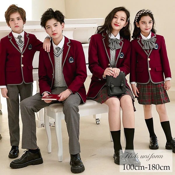 【新作登場】秋冬服 学生服 子供制服 子供カーディガン ユニフォーム 卒業式 入園 女の子 男の子 受験 小学校 中学生 キッズ通園 通学制服 フォーマル 子供服 卒園式 発表会 dv203ze