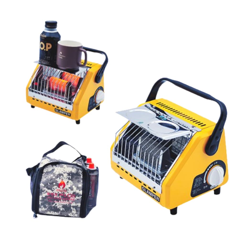 ポータブル ヒーター ミニ SW バーナー ストレージ + ヒート シールド付きエモーショナル キャンプ[並行収入]