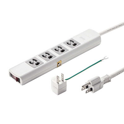 他サイト： サンワサプライ TAP-34MG-3 電源タップ TAP34MG3の商品画像