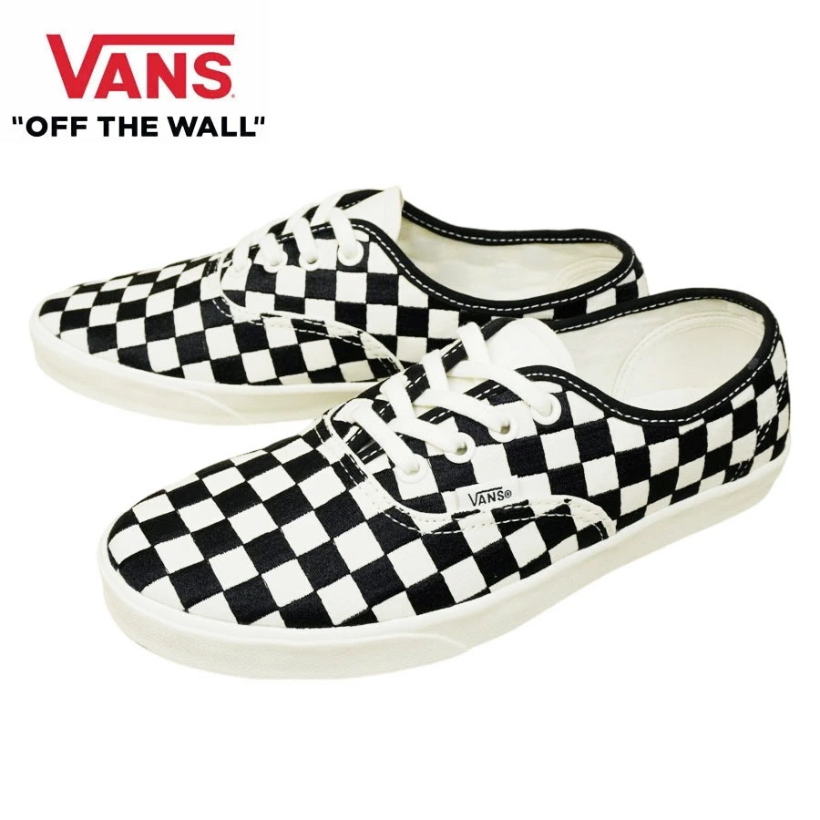 VANS スニーカーVANS ヴァンズ バンズ【箱なし】AUTHENTIC LOW PROオーセンティック ロー プロEMBROIDERED CHECK