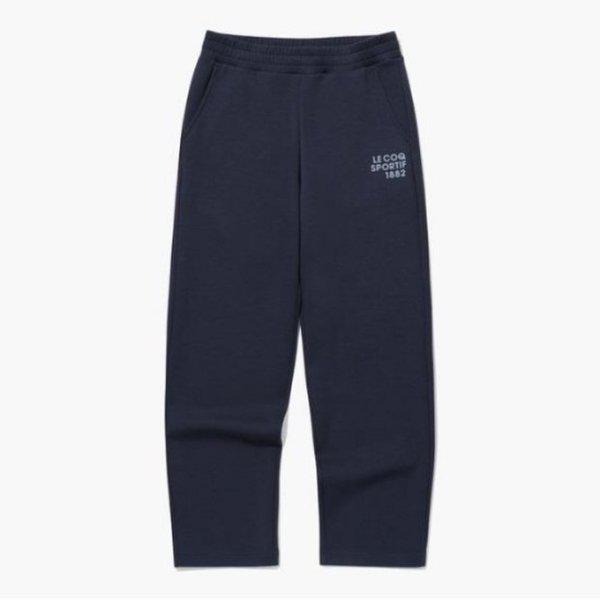 パンツ KQF QQ123LFP12-DNV クッション地レギュラーストレートパンツ / ダークネイビー