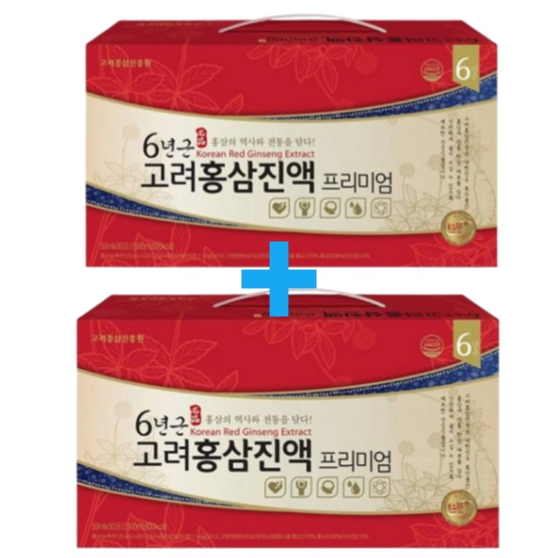 [50mlx30包x2/60包] 高麗紅参振興院で貴重な方のために貴重に作られた 6年根 高麗紅参エキス プレミアム