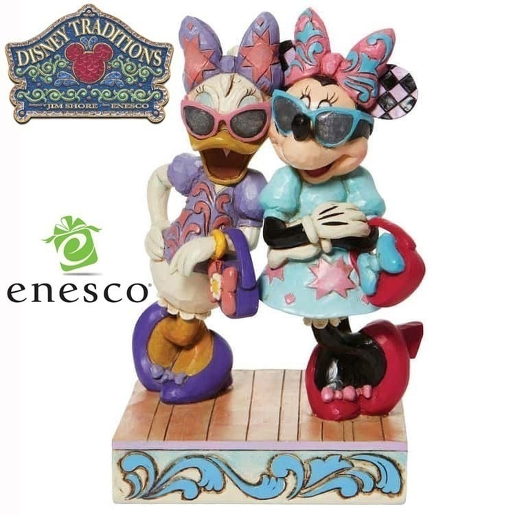 enesco(エネスコ) Disney Traditions ミニー＆デイジー ファッショニスタ ディズニー フィギュア コレクション 人気 ブランド ギフト クリスマス 贈り物 プレゼントに最適