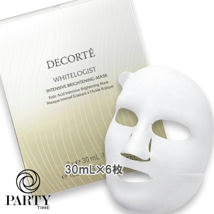 COSME DECORTE(コスメデコルテ) ホワイトロジスト インテンシブ ブライトニングマスク［医薬部外品］30mL×6枚入 2026年1月16日より順次発送