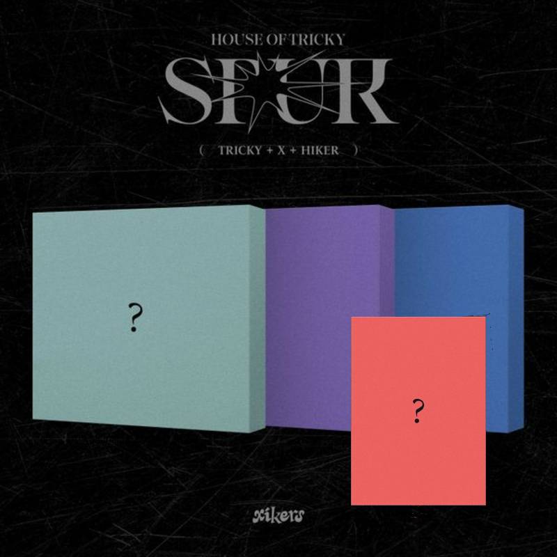 [4種セット] XIKERS ミニ5集 [HOUSE OF TRICKY : SPUR] (一般 3種+POCAALBUM) アルバム チャート反映