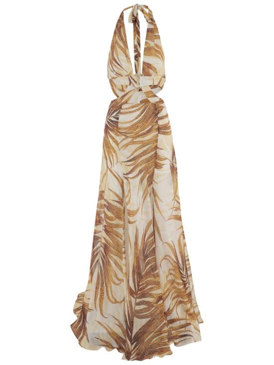 JUST CAVALLI Women Dresses 80PAO919NS775638 Brown