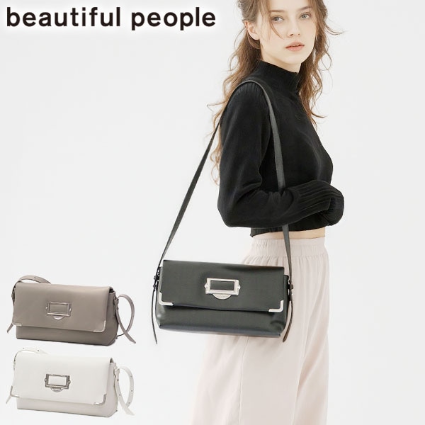 ショルダーバッグ レディース 斜めがけバッグ 小さめ ブランド 斜めがけ 軽量 軽い 大人 上品 本革 牛革 横長 日本製 cabinet flap shoulder bag 1515611985 42,185円