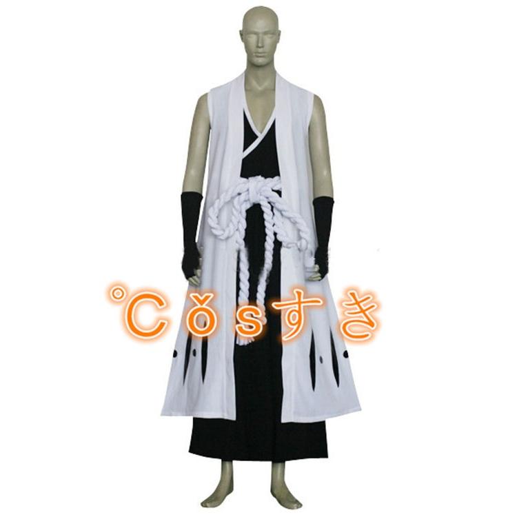 【予約商品】BLEACH ブリーチ 六車拳西 むぐるま けんせい風 コスプレ衣装 演出服 変装 仮装 二次会 イベント パーティー