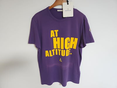 Pre-Owned パープル ロゴワッペン 半袖Tシャツ M0701 49911123 [U]