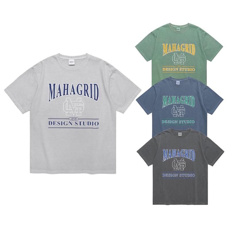 [Stray kids 着用] UNIVERSITY PIGMENT TEE 韓国 アイドル 半袖