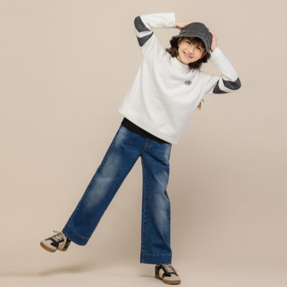 アイラブジェイ A.モエットデニムワイドパンツ JVWPT83