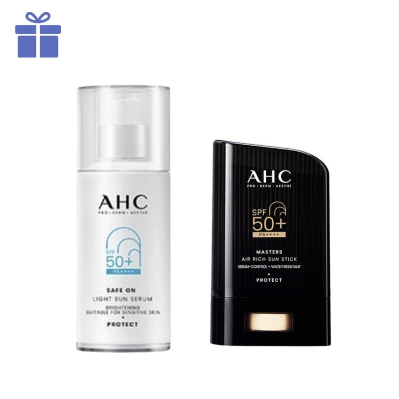 セーフオン ライト サンセラム 40ml + マスターズ エアリーチ サンスティック 14g / シミケア & さらさら