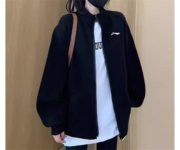 メンズ 男女兼用 ユニセックス レディース トップス スウェット ジャージ スポーツウェア ミドル丈 長袖 スタンドカラー ファスナー ポケット 前開き シンプル カジュアル おしゃれ かっこいい