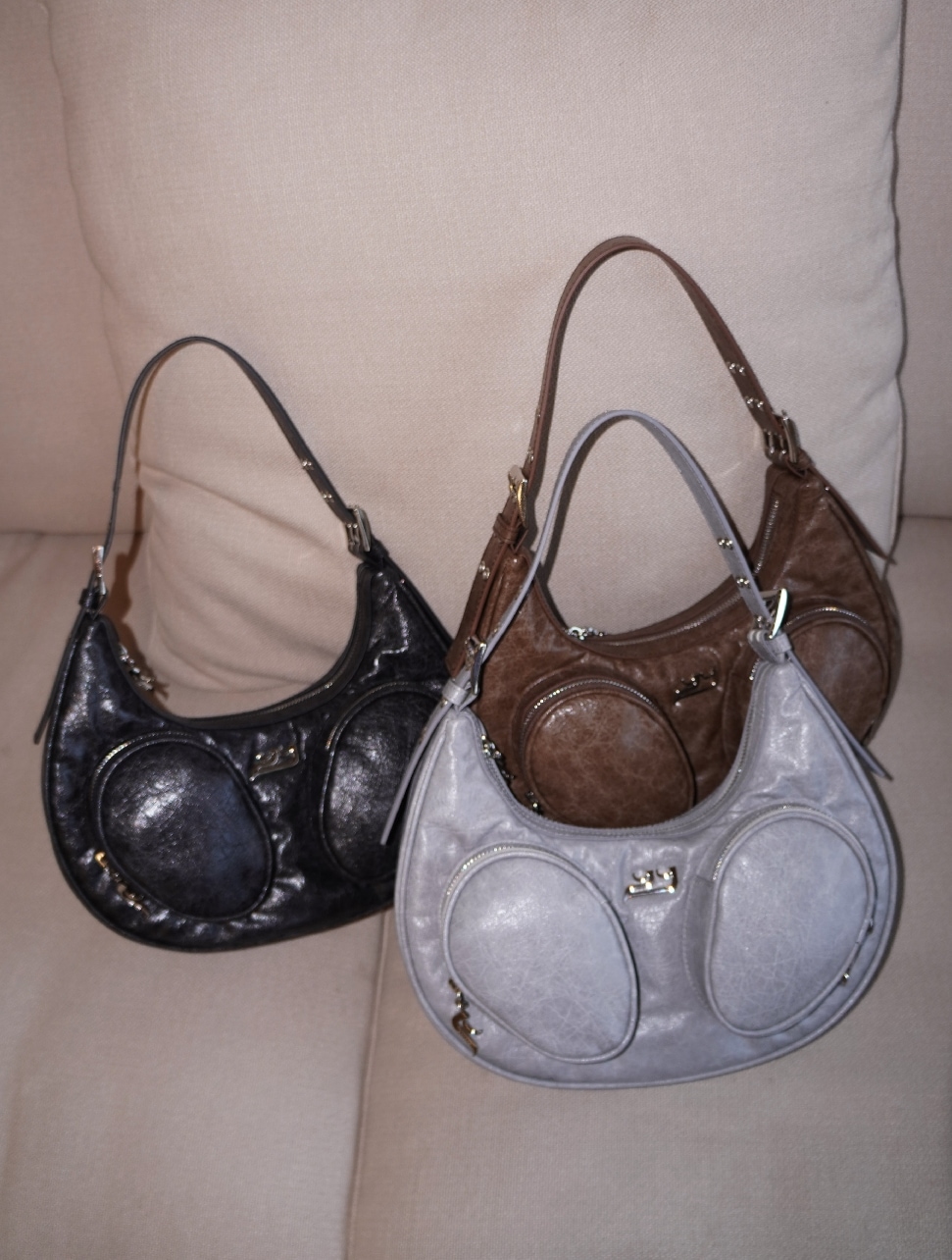 【YIEYIE】 LUNA BAG : 3COLORS