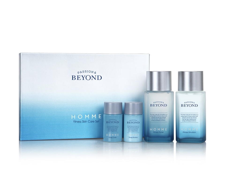 [メガ割]【韓国正規品】BEYOND メンス フィットネス スキンケア 2種セット (化粧水+乳液) メンス 化粧品 キフト フレセント 保湿 鎮静 韓国コスメ 公式