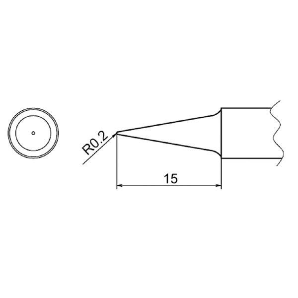 白光 T20-BL FX-838用こて先 BL型 4,812円