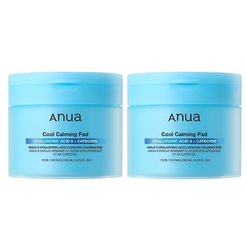 [1+1] 8ヒアルロン酸カテキンカーミングパッド 110枚