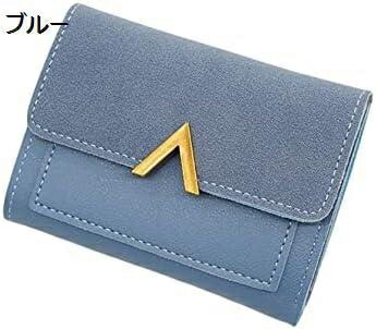 【20%OFFクーポン】レディース 小さい財布 ウォレット 大容量 カード入れ 多機能 使いやすい 小銭入れ 三つ折り 無地 バイカラー ボタン コンパクト 軽量 財布 贈り物 ファッション コインケ