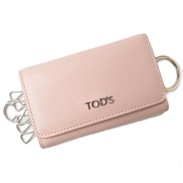 キーケース TOD S レザー ライトピンク　XAWENTG1600XAOM001