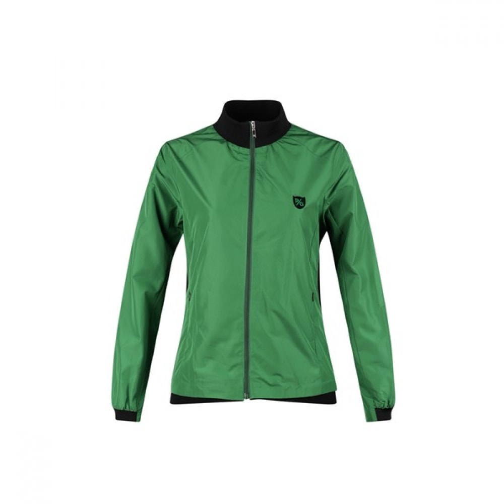 (ラックスゴルフ) ラックスゴルフ PG ゴルフクラブ女性用フルジップアップアートワークウィンドブレーカージャンパー JB4S806W