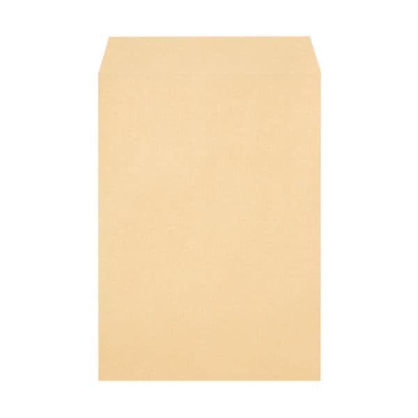 TANOSEE クラフト封筒 テープ付 85g 角2 枠なし 100枚入 [x10セット] 13,533円