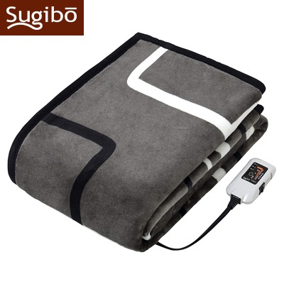 椙山紡織 プレミアムボア電気敷毛布 ロング 電気敷布 SB20SL14-DG ダークグレー Sugibo