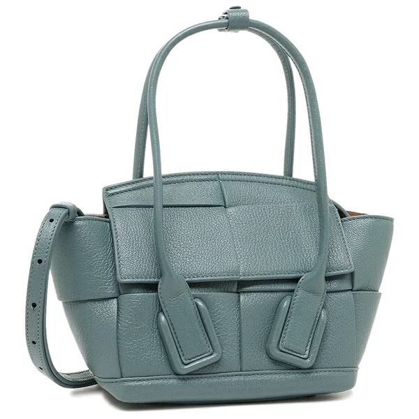 ハンドバッグ マキシイントレチャート ミニバッグ ブルー レディース BOTTEGA VENETA 600606 VA981 3418