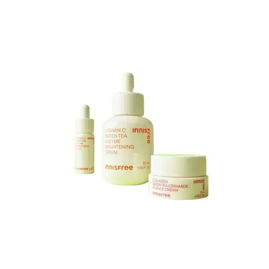 ビタCグリーンティーエンザイムブライトセラム 50ml (+セラム10ml+コラーゲングリーンティークリーム10ml 贈呈)