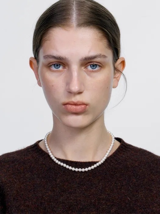 Everyday Pearl Necklace 6mm 韓国コスメ 韓国ブランド レディースファッション アクセサリー ピアス 指輪 イヤリング 韓国人気 アイドル