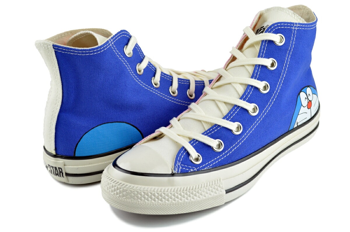 オールスター(R) エイジド FP ハイ ドラえもん ブルー ホワイト ピンク 1se567