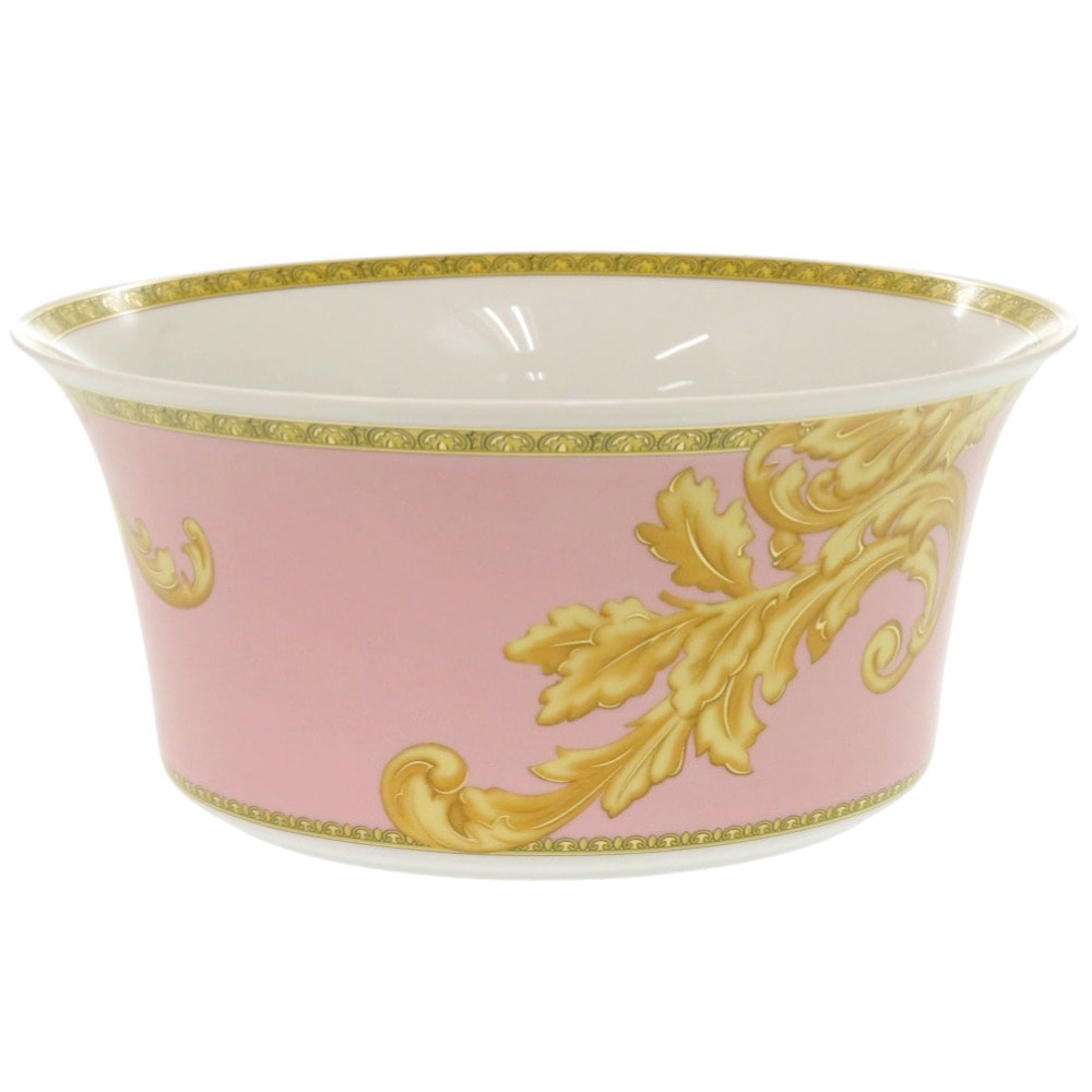 未使用品 サラダボウル Les reves Byzantins Rosenthal ローゼンタール 食器 ポーセリン/磁器 ピンク 1129【中古】 レディース食器