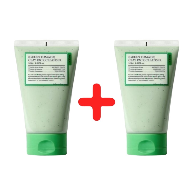 グリーントマト クレイパッククレンザー 120ml+120ml