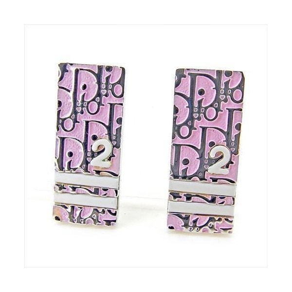 イヤリング アクセサリー トロッター シルバー ピンク ホワイト 白 中古