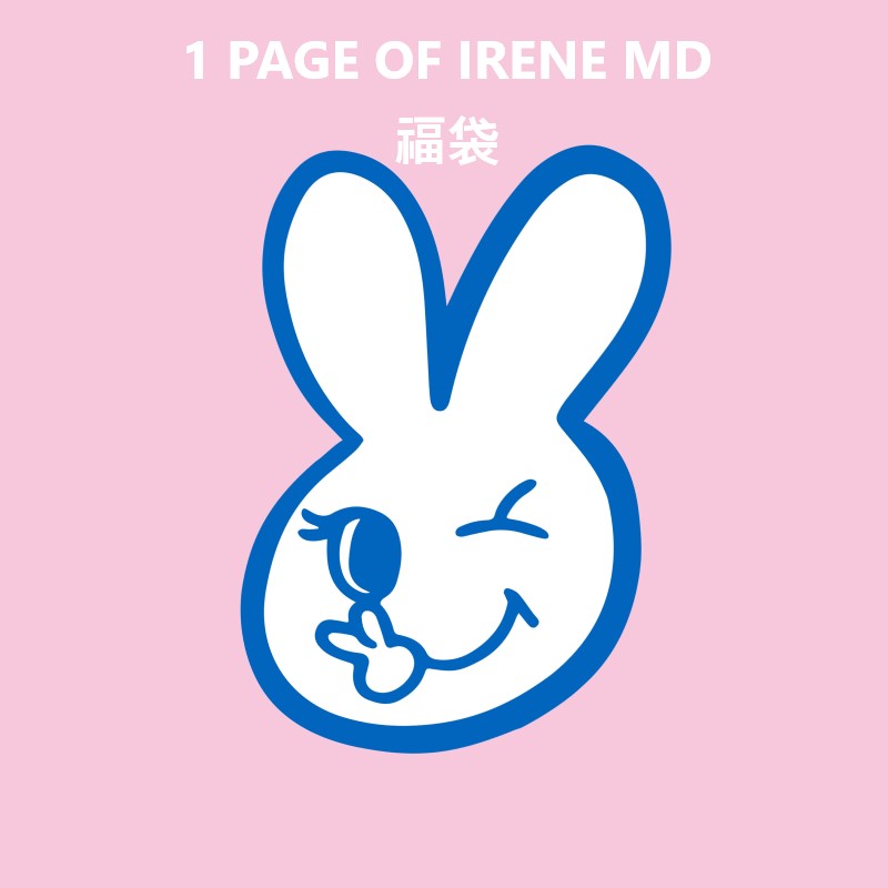 RED VELVET IRENE - 1 Page of IRENE MD 福袋 / MEMO PAD + MAGNET + POSTCARD + NOTE + ブックマーク