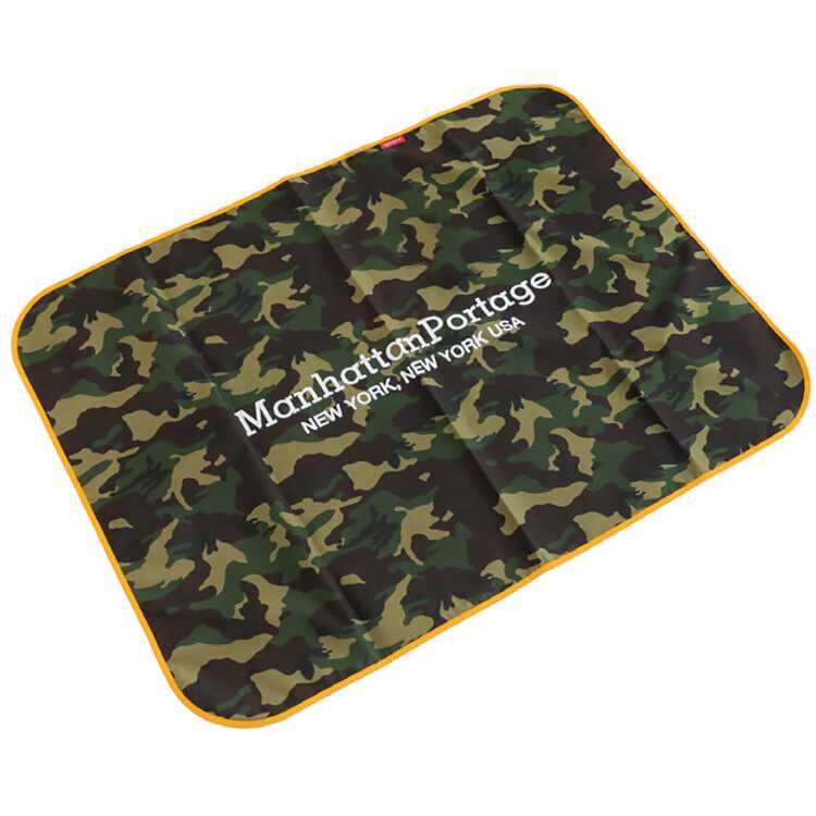 MP ピクニックシート カモ×マスタード W120×H90×D0.3cm #MP1000LRN-9043