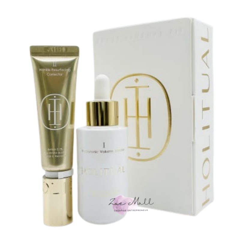 [2点セット]パワーリニューアルキット ヒアルロンニックボリュームブースター30ml + レチノール リンクル フェイシング コレクター20ml/韓国コスメ