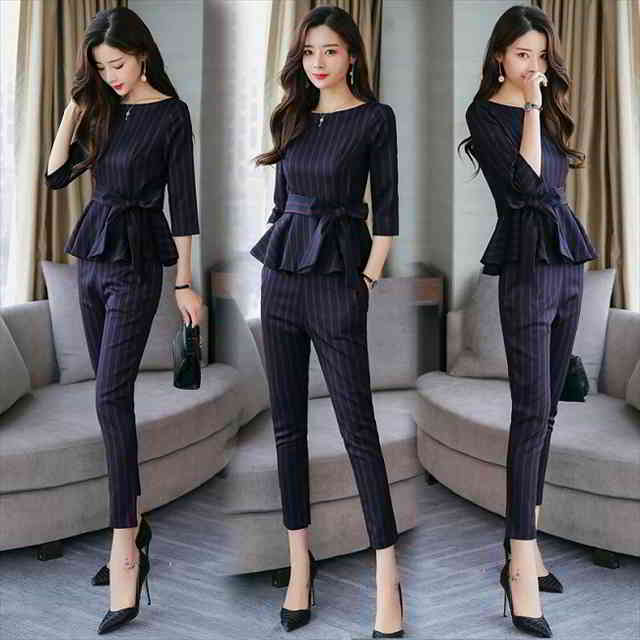 【即納】可愛いリボン ぺプラム 2枚セット パンツドレス パーティー 二次会 結婚式 披露宴