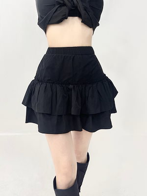 Qoo10 ITZAVIBE BLACK DOTTED ドット ラップ
