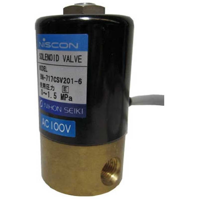 日本精器　2方向電磁弁6AAC100V717CS　BN717CSV2016E100