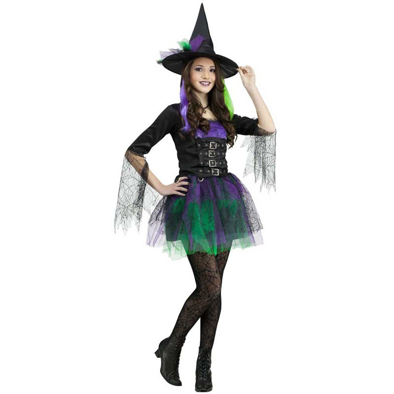 コスプレ 仮装 スペルバインディング 子供用 M 【 コスプレ 衣装 ハロウィン 仮装 コスチューム 子供 可愛い 魔女 こども 魔法使い 子ども用 キッズ パーティーグッズ ウィッチ 】