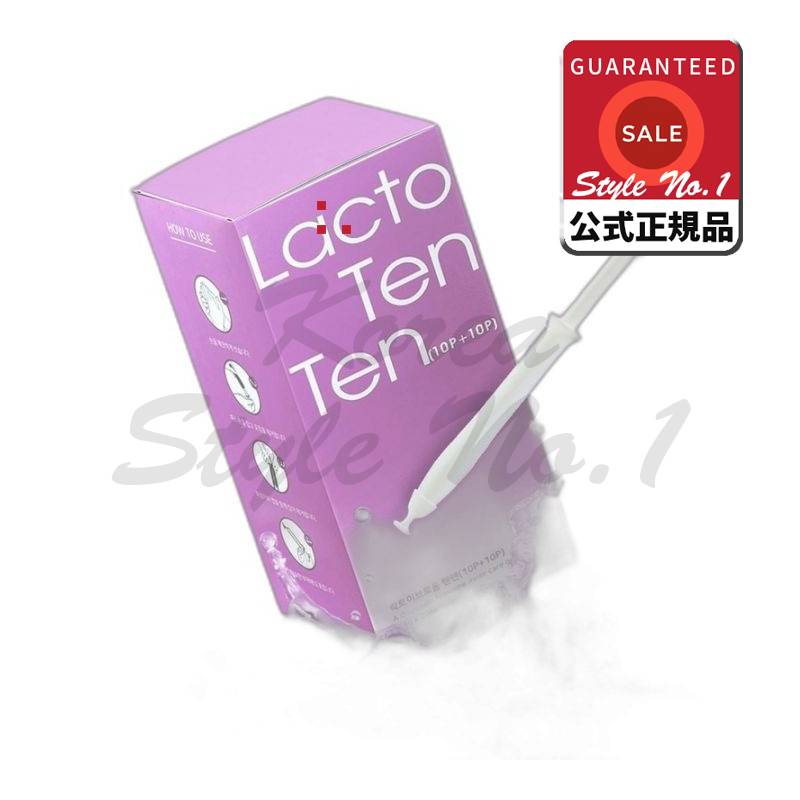 10P+10P プレミアムラクトテンテン 弱酸性清浄剤 Lacto Ten Ten 乳酸菌洗浄 20個 1.8g