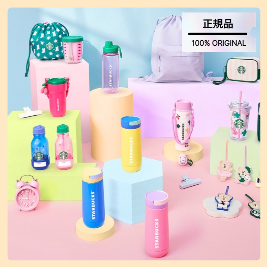[スタバ タンブラー/SSポジティブ] ファンシーまたはナスハウス タンブラー / SSキャンパスクイックゴー タンブラー / ポジティブドローストリング バックパック / ミニクロスバッグ / ルー 4,279円