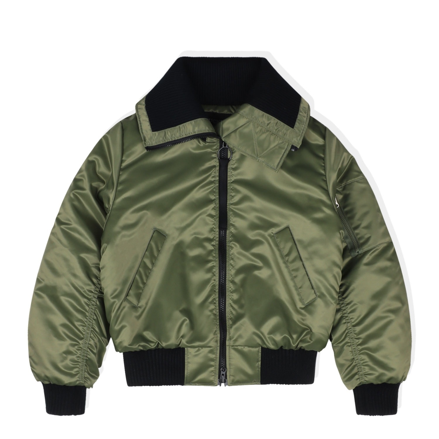 HIGH COLLAR NECK MA-1（KHAKI）