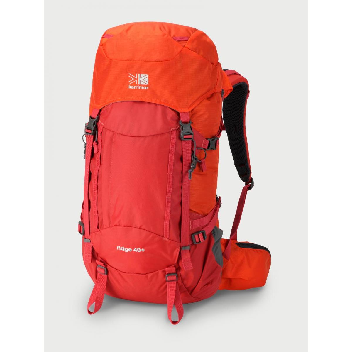 カリマー 登山用 リュックサック バックパック 中型 ridge 40+ Large オレンジ karrimor アウトドア トレッキング 一泊 レインカバー付