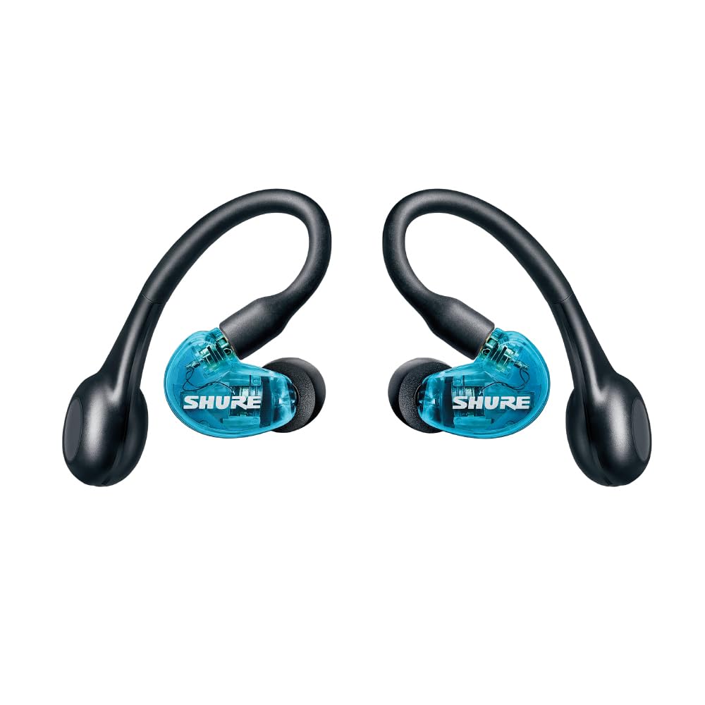 SHURE シュア AONIC 215 完全ワイヤレスイヤホン 第2世代 SE21DYBL+TW2-A トランスルーセントブルー : 高遮音性 bluetooth カナル型 パッシブノイズキャンセリン