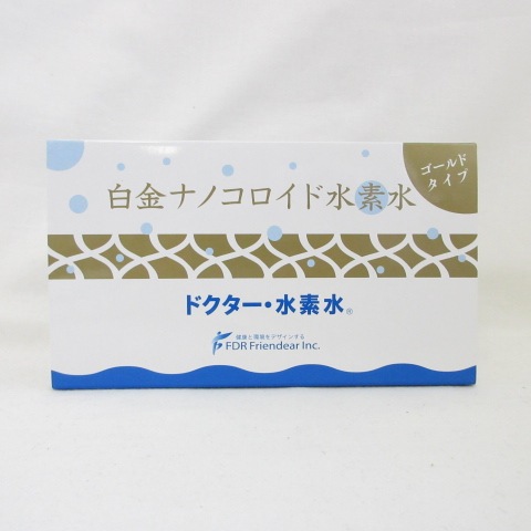 ドクター・水素水 白金ナノコロイド水素水 ゴールドタイプ 3ヵ月タイプ 3本 ( 0613-K4 )