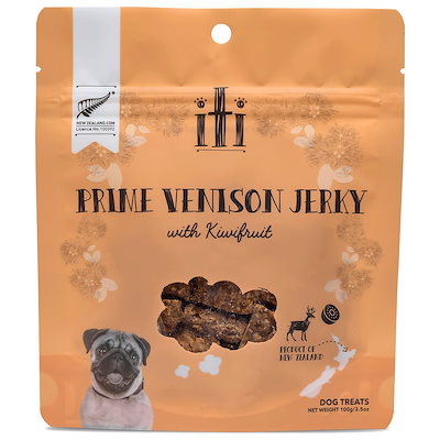 他サイト： スリーイレブン iti イティ トリーツ おやつ 凝縮カット ベニソン エイジングケア 100g 1袋 犬 餌 猫 ドッグフード キャットフードの商品画像