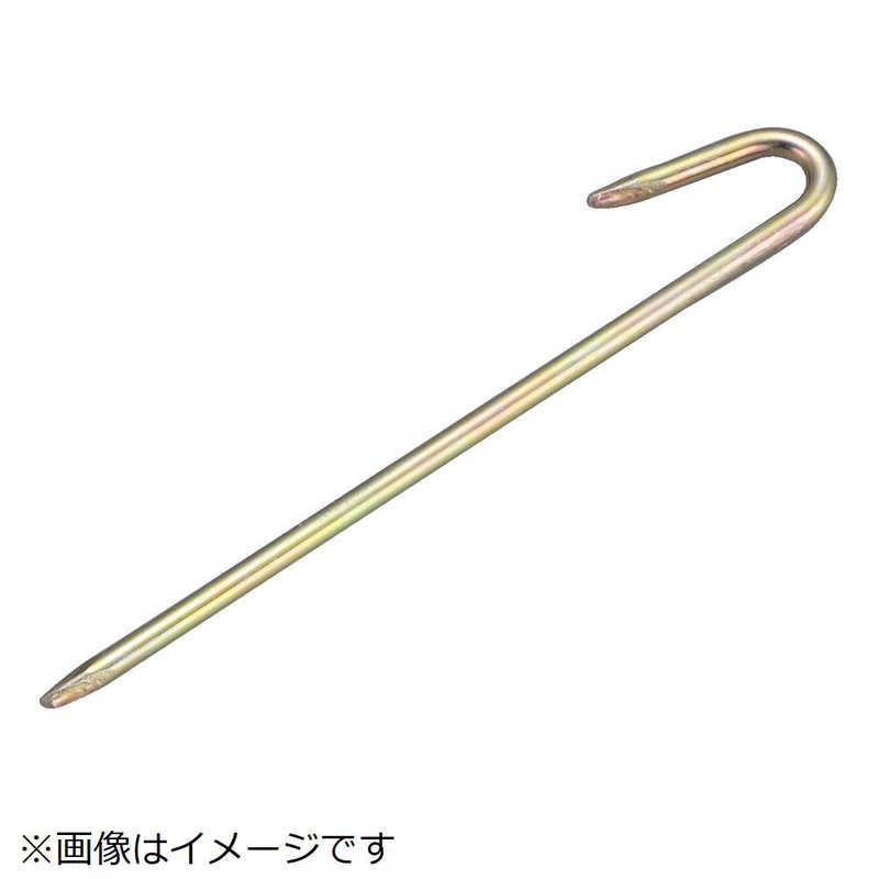 トラスコ中山　ロープ止め J型6×200mm 100本入　TRJ620100P