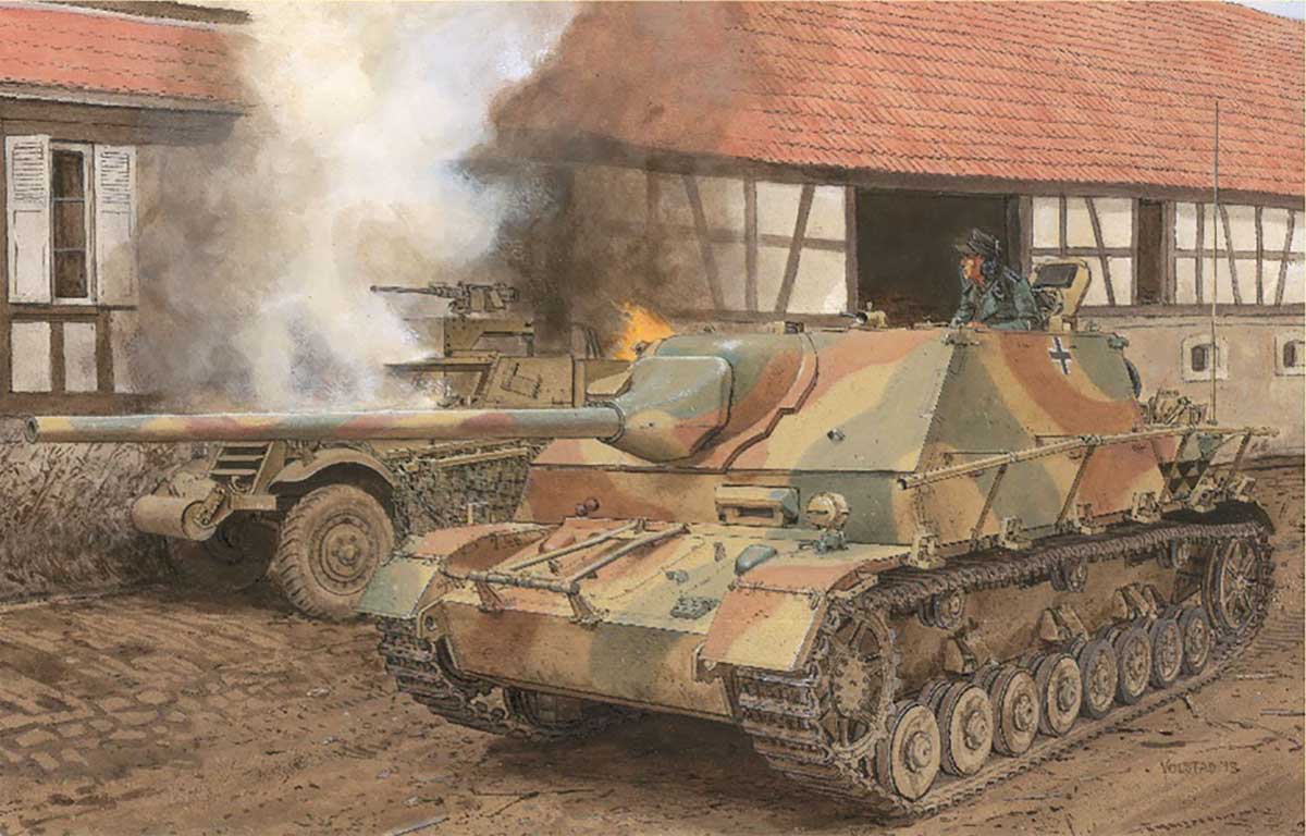 ドラゴンモデル 1/35 ドイツ軍 IV号駆逐戦車 L/70(A) 最終生産型 マジックトラック＆戦車兵フィギュア付属【DR6784MT】 プラモデル DR6784MT IVゴウL/70 サイシュウセ